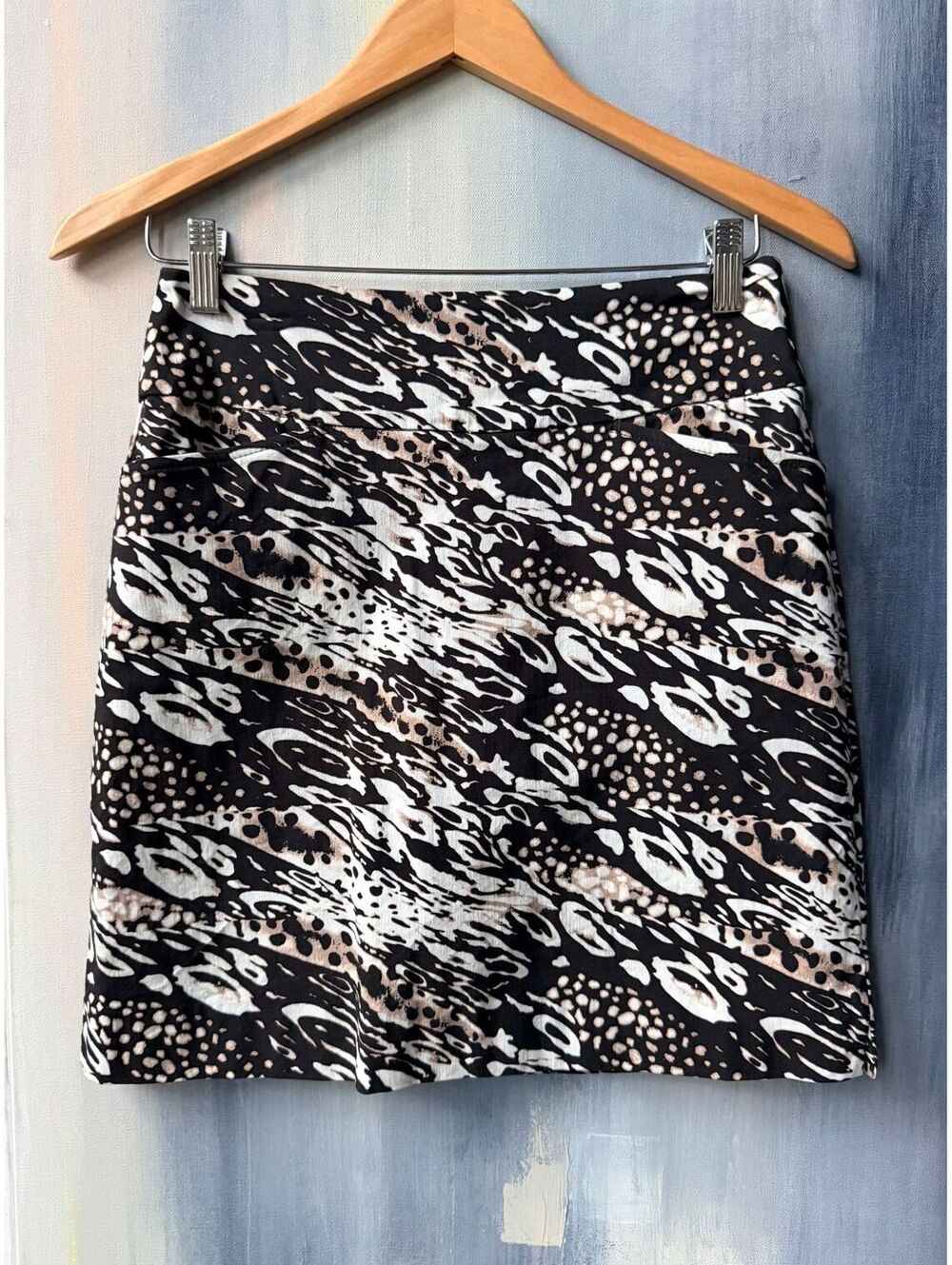 Swing Control Golf Skort US 4 Animal Print Stretch Pull On Skirt